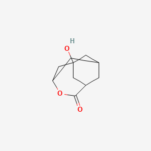 1-Hydroxy-4-oxahomoadamantan-5-one