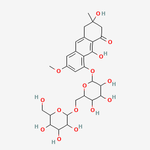Torosachrysone 8-O-beta-gentiobioside