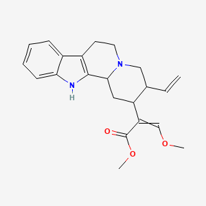 molecular formula C22H26N2O3 B1230786 Hirsuteine 