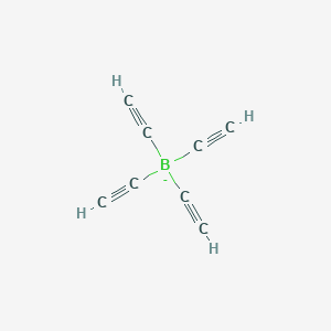 molecular formula C8H4B- B1230790 Tetraethynylborate 