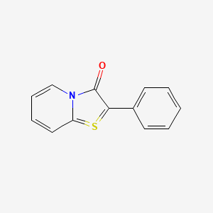 Anhydro-2-phenyl-3-hydroxythiazolo(3,2-a)pyridinium
