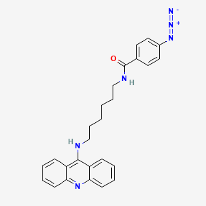 molecular formula C26H26N6O B1230813 9-AHA CAS No. 88373-10-8