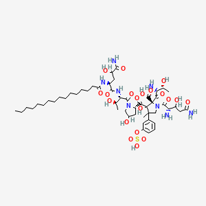 molecular formula C51H82N8O20S B1230816 WF 11899B CAS No. 160335-88-6