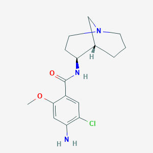 molecular formula C16H22ClN3O2 B1230821 (S)-Renzapride 