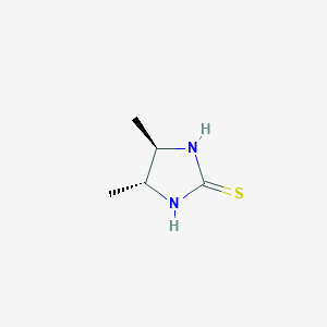 molecular formula C5H10N2S B123083 (4R,5R)-4,5-Dimethylimidazolidine-2-thione CAS No. 157241-86-6