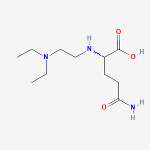 Poly(diethylaminoethylglutamine)
