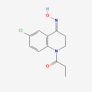 6-Chloro-1-ethylcarbonyl-4-oxyimino-1,2,3,4-tetrahydroquinoline