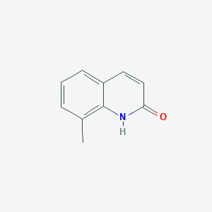 molecular formula C10H9NO B1230853 8-methylquinolin-2(1H)-one CAS No. 4053-36-5