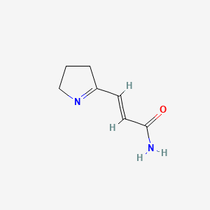 molecular formula C7H10N2O B1230858 环酰胺霉素 CAS No. 35663-85-5