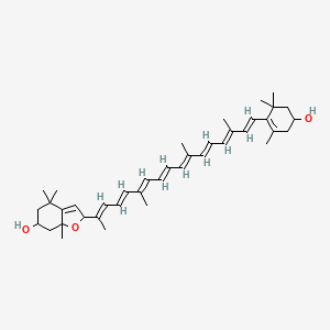 molecular formula C40H56O3 B1230861 Mutatoxanthin 