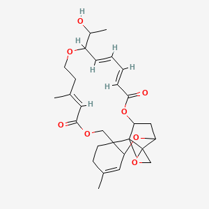 molecular formula C29H38O8 B1230874 Isororidin E 