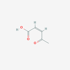 molecular formula C5H6O3 B1230892 cis-Acetylacrylic acid 