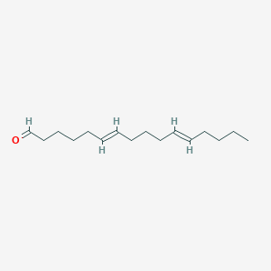 molecular formula C16H28O B1230900 6,11-Hexadecadienal 