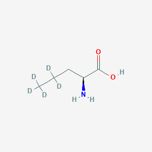 molecular formula C5H11NO2 B12309094 L-Norvaline-d5 
