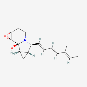 molecular formula C17H23NO2 B1230919 Indolizomycin CAS No. 94935-24-7