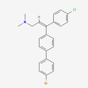 molecular formula C23H21BrClN B1230924 Bbcda CAS No. 49857-37-6