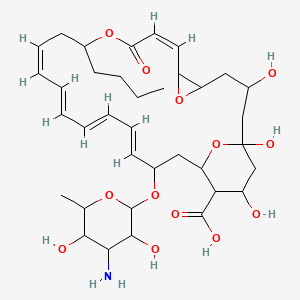 molecular formula C36H53NO13 B1230926 光亮霉素 