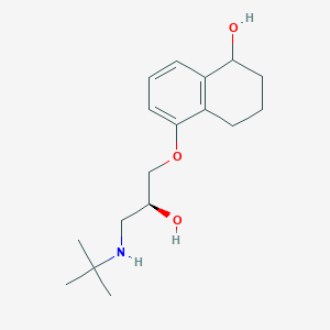 molecular formula C17H27NO3 B1230929 二氢左布诺洛尔 