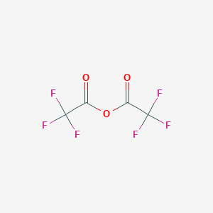 molecular formula C4F6O3 B123094 Trifluoroacetic anhydride CAS No. 407-25-0