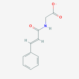 2-[(2E)-3-phenylprop-2-enamido]acetate