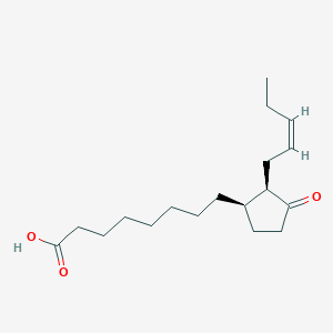 molecular formula C18H30O3 B1230941 (9R,13R)-10,11-二氢-12-酮-15-萜烯酸 CAS No. 136845-14-2