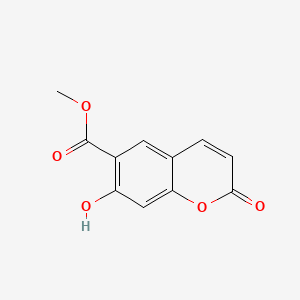 molecular formula C11H8O5 B1230945 Peuruthenicin CAS No. 52591-14-7