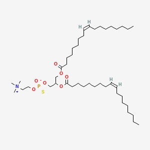 molecular formula C44H84NO7PS B1230968 1,2-Oleoylthionphosphatidylcholine CAS No. 81844-74-8