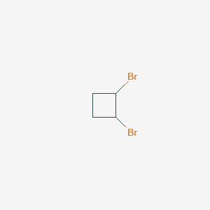 molecular formula C4H6Br2 B12309680 rac-(1R,2R)-1,2-dibromocyclobutane, trans 
