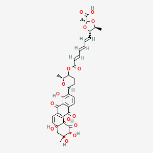 B1230973 Dioxamycin CAS No. 134861-62-4