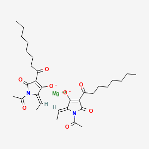 molecular formula C32H44MgN2O8 B1230975 Magnesidin A CAS No. 63593-55-5