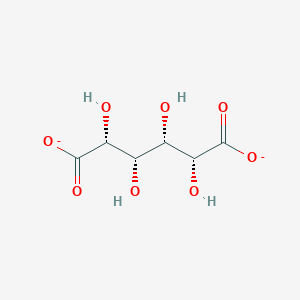 molecular formula C6H8O8-2 B1230989 L-idarate(2-) 