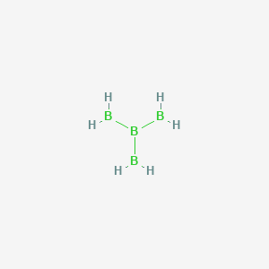 molecular formula B4H6 B1230990 Tris(boranyl)borane 