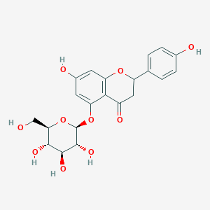 molecular formula C21H22O10 B1231020 Naringenin 5-beta-D-Glucoside 