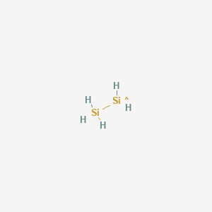 molecular formula H5Si2 B1231035 Disilanyl CAS No. 73151-72-1
