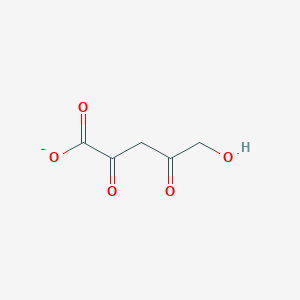 5-Hydroxy-2,4-dioxopentanoate