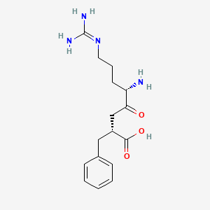 molecular formula C16H24N4O3 B1231045 Arphamenine A 