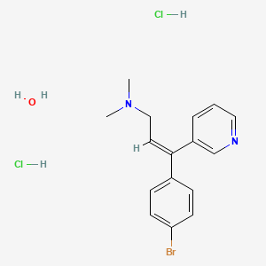 molecular formula C16H19BrCl2N2 B1231063 Zimelidine Dihydrochloride CAS No. 61129-30-4