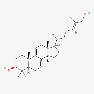 (3S,10S,13R,14R,17S)-17-[(E,2R)-7-hydroxy-6-methylhept-5-en-2-yl]-4,4,10,13,14-pentamethyl-2,3,5,6,12,15,16,17-octahydro-1H-cyclopenta[a]phenanthren-3-ol