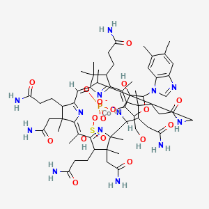 molecular formula C62H89CoN13O17PS B1231073 Sulphitocobalamin CAS No. 15671-27-9