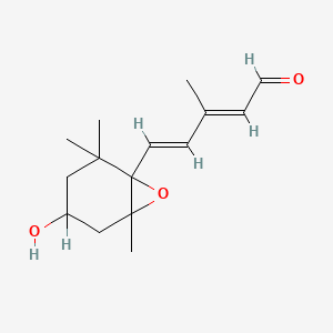 molecular formula C15H22O3 B1231074 cis,trans-Xanthoxin CAS No. 26932-58-1