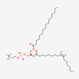 1-Palmitoyl-2-palmitoleoyl-sn-glycero-3-phosphocholine