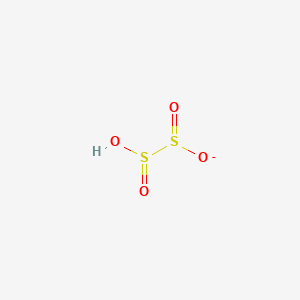 molecular formula HO4S2- B1231094 Dithionite(1-) CAS No. 34175-11-6