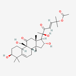 molecular formula C32H48O8 B1231107 Unii-938A8MM70H CAS No. 5988-76-1