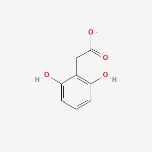 (2,6-Dihydroxyphenyl)acetate