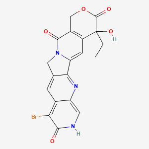 molecular formula C19H14BrN3O5 B12311328 9-Bromo-10-hydroxycamptothecin 