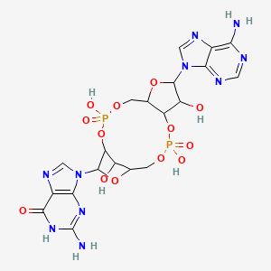 molecular formula C20H24N10O13P2 B12311458 2',3'-cGAMP 