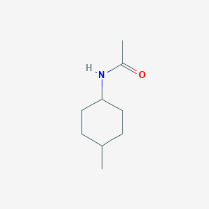 molecular formula C9H17NO B12311500 N-(4-Methylcyclohexyl)acetamide CAS No. 60504-06-5