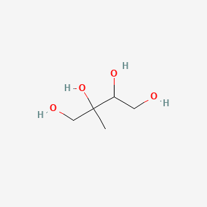 molecular formula C5H12O4 B12311583 2-Methylbutane-1,2,3,4,-tetrol CAS No. 42933-13-1