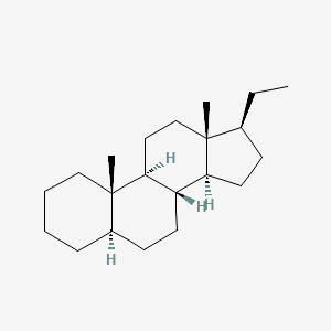 molecular formula C21H36 B1231189 5alpha-Pregnane CAS No. 641-85-0