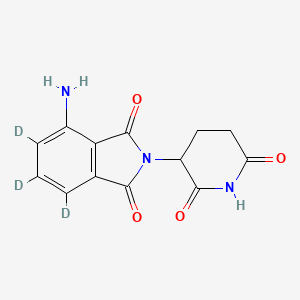 molecular formula C13H11N3O4 B12311911 Pomalidomide-d3 